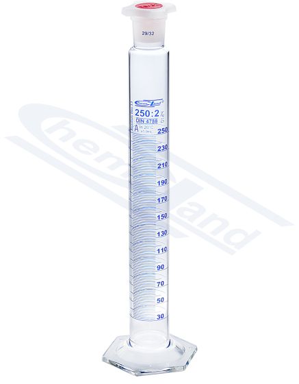 CHEMLAND NEW LINE METER CYLLER ar PP-klases A SERTIFIKĀTU 0025ml