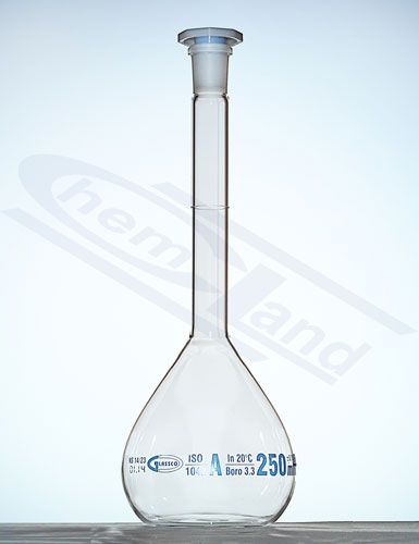 mērkolba ar A klases partijas sertifikātu 1000ml GLASSCO NS 24/29