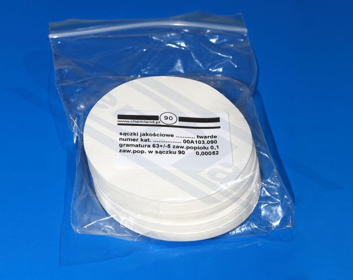 kvalitatīvs filtrpapīrs lēns CHEMLAND 070